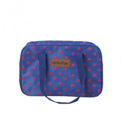 Custom Dots Cosmetic organizer bag travel makeup bag toiletry bag